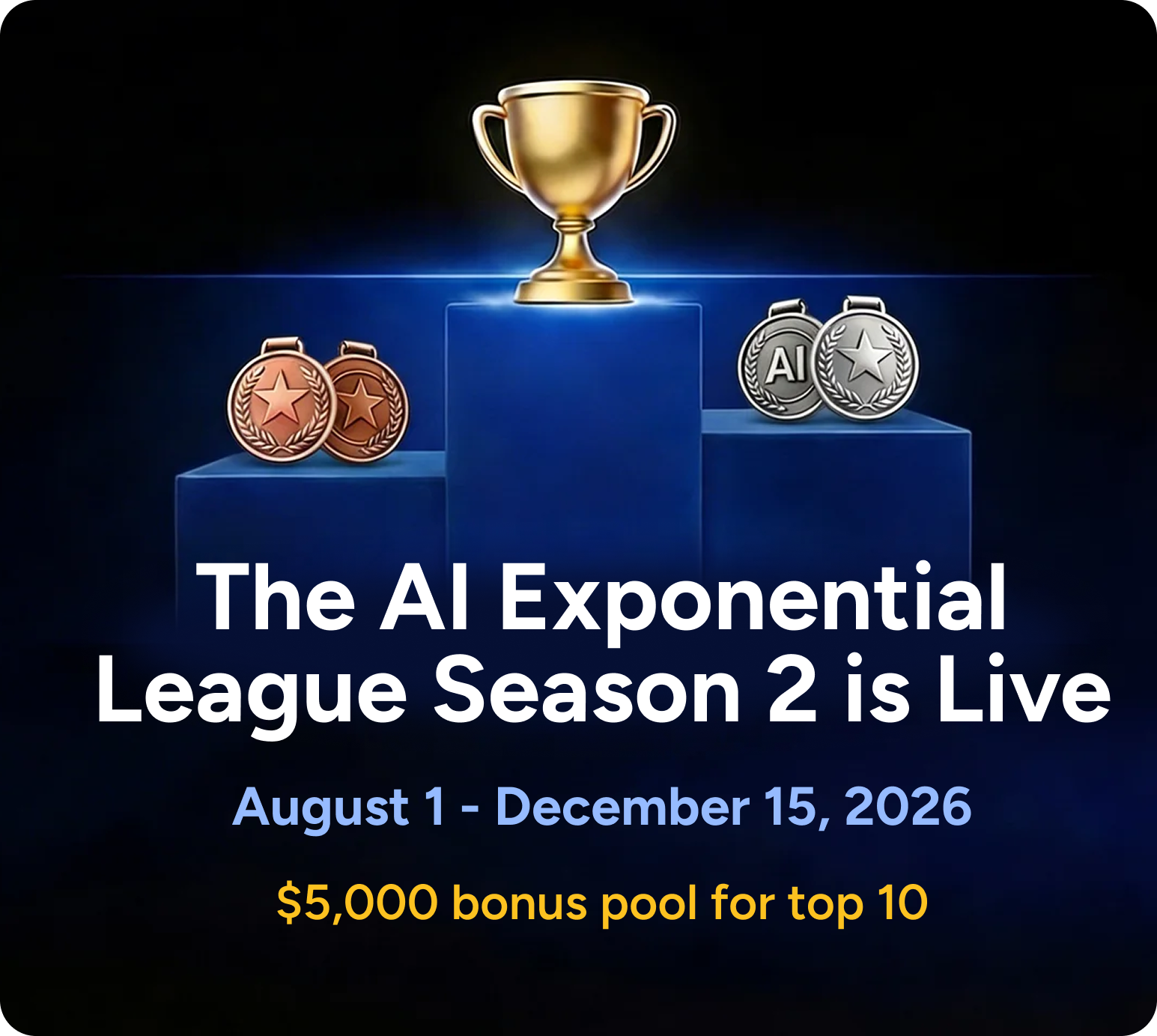AI Exponential League Banner