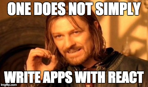 one-does-not-react